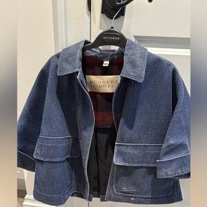 Burberry Blue Denim Jacket